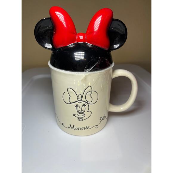 Disney mini mug with bow - NWOT - Picture 1 of 5